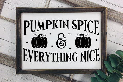 Fall Farmhouse Sign SVG - Pumpkins SVG SVG CraftLabSVG 