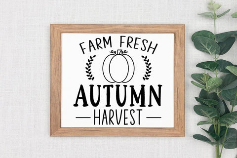 Fall Farmhouse SVG, Farm Fresh Pumpkins SVG CraftLabSVG 