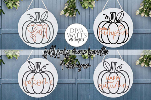 Fall Feels Mini SVG Bundle SVG Diva Watts Designs 