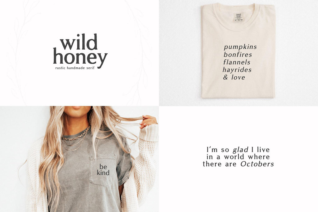 Fall Font Bundle - 8 Fonts for Crafters - So Fontsy
