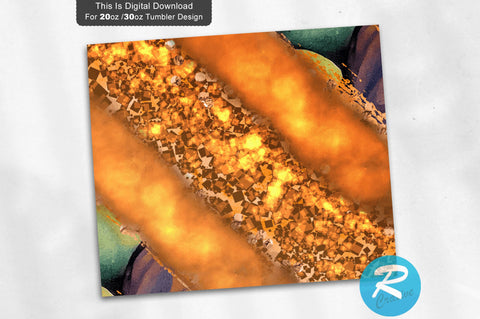 Fall Glitter Milky way 20 oz / 30 oz Tumbler PNG Sublimation Regulrcrative 