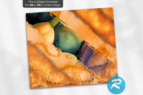 Fall Glitter Milky way pumpkin 20 oz / 30 oz Tumbler PNG Sublimation Regulrcrative 