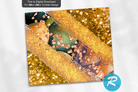 Fall Glitter Purple Brush 20 oz / 30 oz Tumbler PNG Sublimation Regulrcrative 