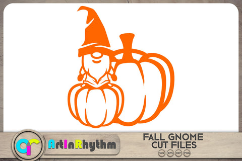 Fall gnome pumpkin svg SVG Artinrhythm shop 