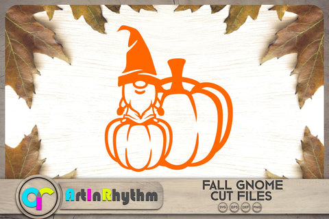 Fall gnome pumpkin svg SVG Artinrhythm shop 