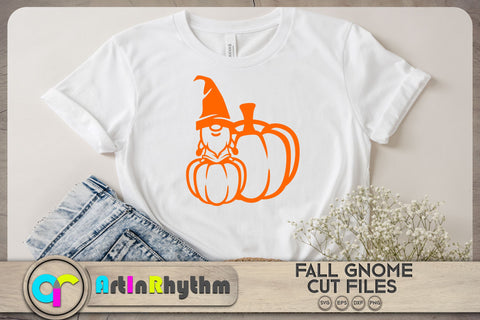 Fall gnome pumpkin svg SVG Artinrhythm shop 