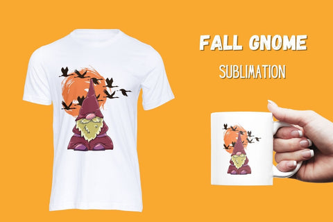 Fall Gnome Sublimation Bundle Sublimation SvgOcean 