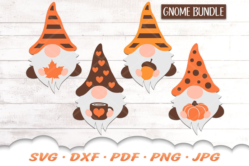 Fall Gnome SVG | Fall SVG Bundle SVG Cloud9Design 