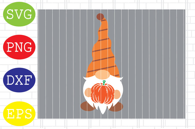 Fall Gnome with Pumpkin 2 Svg, Fall Gnome Svg, Thanksgiving Svg, Autumn Svg, Autumn Gnomes Svg, Fall Svg SVG DigitalSvgFiles 