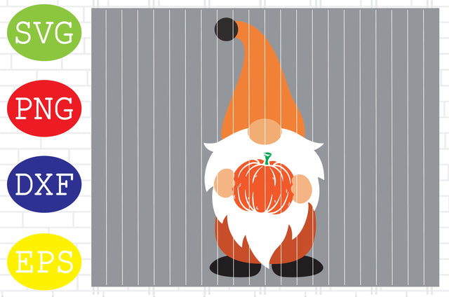 Fall Gnome with Pumpkin 4 Svg, Fall Gnome Svg, Thanksgiving Svg, Autumn Svg, Autumn Gnomes Svg, Fall Svg SVG DigitalSvgFiles 