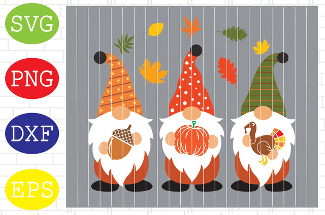 Fall Gnomes 9 Svg, Thanksgiving Svg, Autumn Svg, Autumn Gnomes Svg, Fall Svg SVG DigitalSvgFiles 