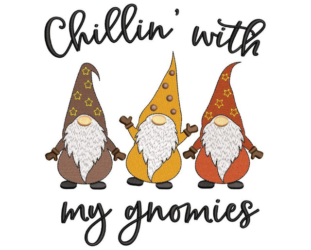 Fall Gnomes Embroidery Design Embroidery/Applique DESIGNS Nino Nadaraia 