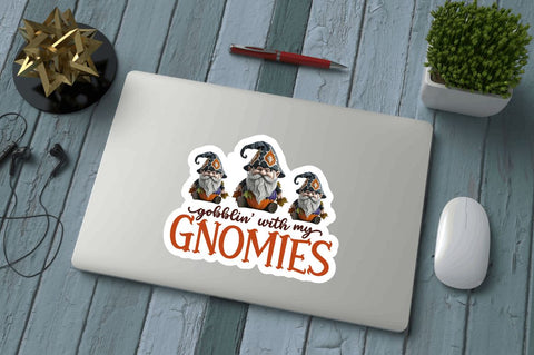 Fall Gnomes Stickers Bundle Sublimation Regulrcrative 