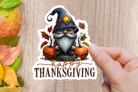 Fall Gnomes Stickers Bundle Sublimation Regulrcrative 