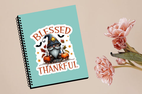 Fall Gnomes Stickers Bundle Sublimation Regulrcrative 