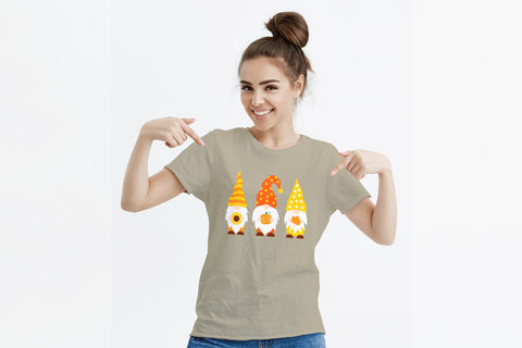 Fall gnomes SVG bundle. Thanksgiving gnomes clipart set. SVG LaBelezoka 