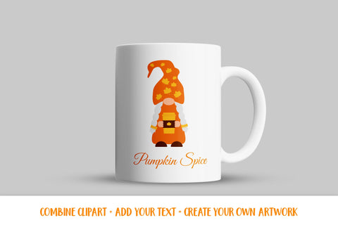 Fall gnomes SVG bundle. Thanksgiving gnomes clipart set. SVG LaBelezoka 