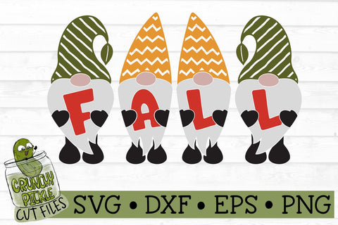 Fall Gnomes SVG File SVG Crunchy Pickle 