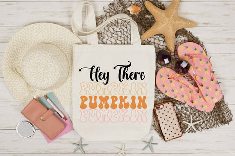 Fall Hey There Pumpkin SVG Design SVG designartist 