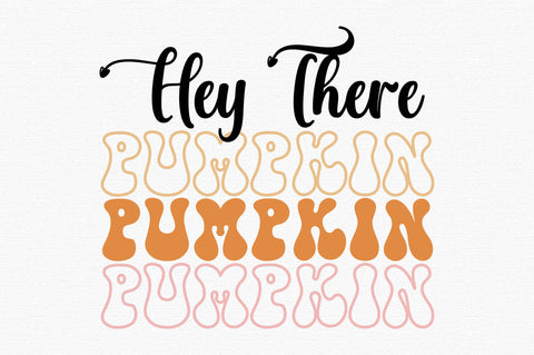 Fall Hey There Pumpkin SVG Design SVG designartist 