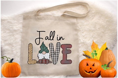 Fall in Love Gnome Sublimation Sublimation Jagonath Roy 