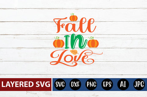 Fall in Love svg cute file SVG Blessedprint 