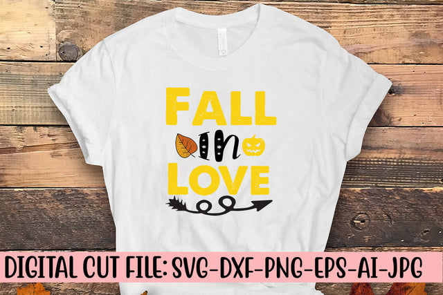 Fall In Love SVG Design SVG Syaman 