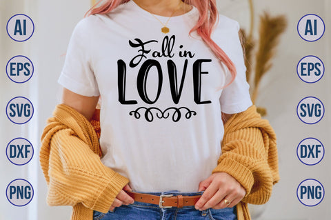 Fall in love svg SVG nirmal108roy 