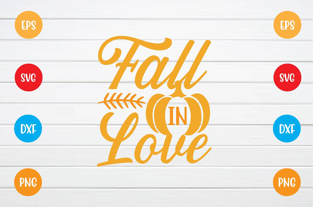 fall in love svg - So Fontsy