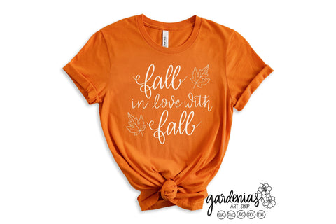 Fall in Love with Fall SVG Gardenias Art Shop 