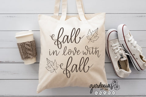 Fall in Love with Fall SVG Gardenias Art Shop 
