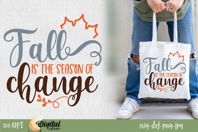 Fall inscription SVG . Autumn Decor SVG. SVG Evgenyia Guschina 