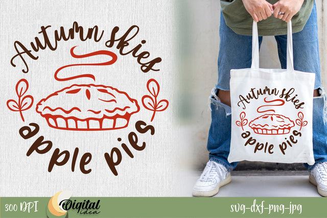 Fall inscription SVG. Design Pie SVG. SVG Evgenyia Guschina 