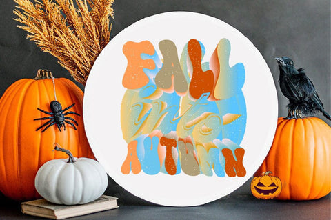 Fall into autumn Sublimation SVGArt 