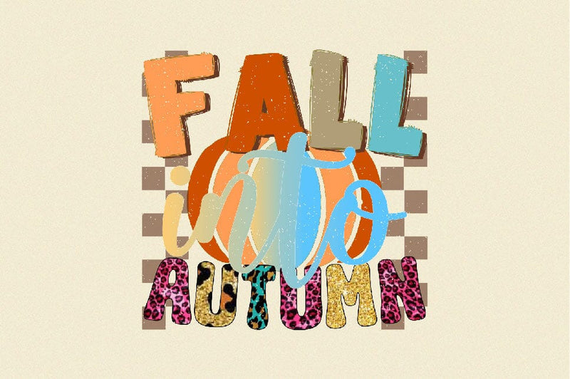 Fall into Autumn Sublimation SVGArt 