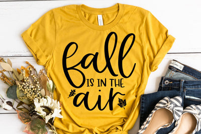 Fall is in the Air Fall Quote SVG - Autumn SVG - Fall Shirt SVG SVG She Shed Craft Store 