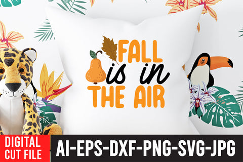 Fall is in The Air SVG Design SVG BlackCatsMedia 