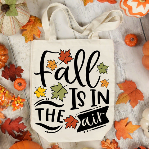 Fall is in the air SVG, PNG, DXF, EPS, PDF, JPG SVG WasatchDesignsShop 