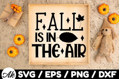 Fall is in the air svg SVG akazaddesign 