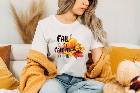 Fall is My Favorite Color - Fall PNG Sublimation Sublimation CraftLabSVG 