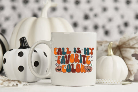 Fall is My Favorite Color - Retro Fall Sublimation Sublimation CraftLabSVG 
