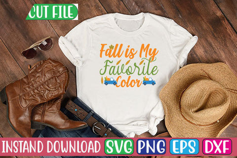 Fall is My Favorite Color SVG Cut File SVGs, Quotes and Sayings, Food & Drink, Holiday,On Sale, SVG Studio Innate 