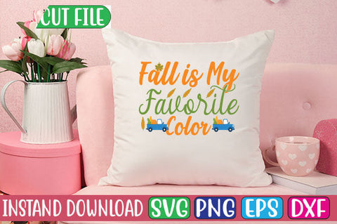 Fall is My Favorite Color SVG Cut File SVGs, Quotes and Sayings, Food & Drink, Holiday,On Sale, SVG Studio Innate 