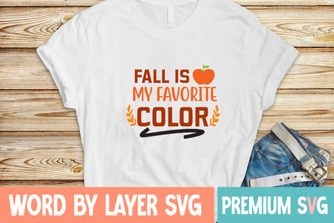 Fall is My Favorite Color SVG cute file SVG Blessedprint 