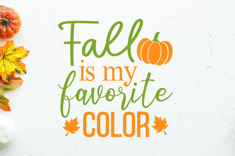 Fall is my favorite color SVG SVG Regulrcrative 