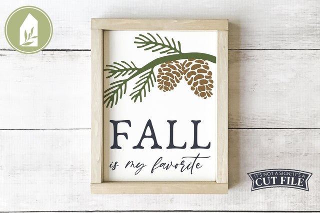 Fall is My Favorite | Fall Sign SVG | Fall SVG SVG LilleJuniper 