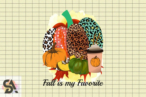 Fall is my Favorite Sublimation SVGArt 