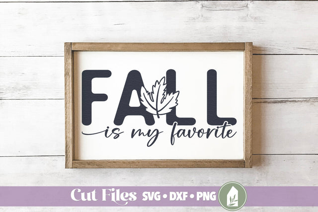 Fall is My Favorite SVG, Autumn SVG SVG LilleJuniper 