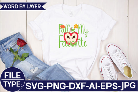 Fall is My Favorite SVG Cut File SVG Studio Innate 