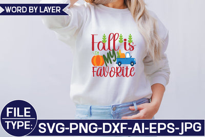 Fall is My Favorite SVG Cut File SVG Studio Innate 